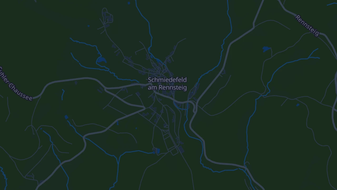 Karte von Suhl OT Schmiedefeld