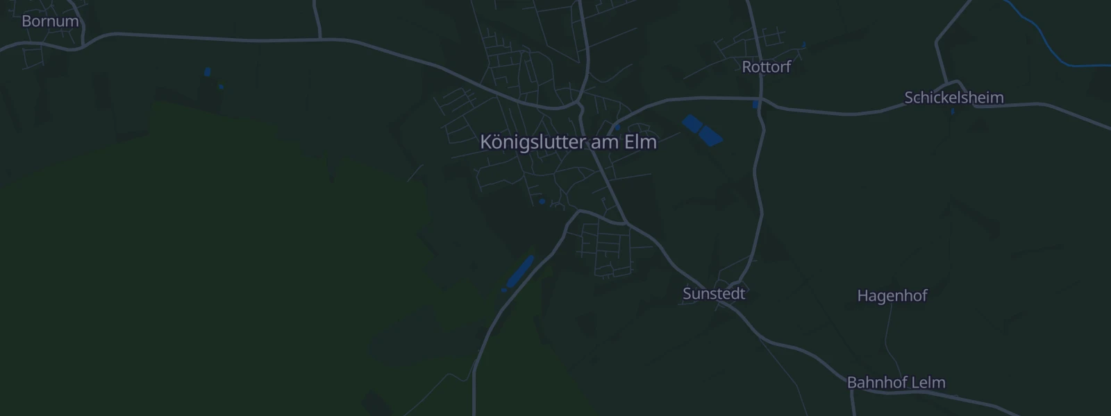 Karte von Königslutter am Elm