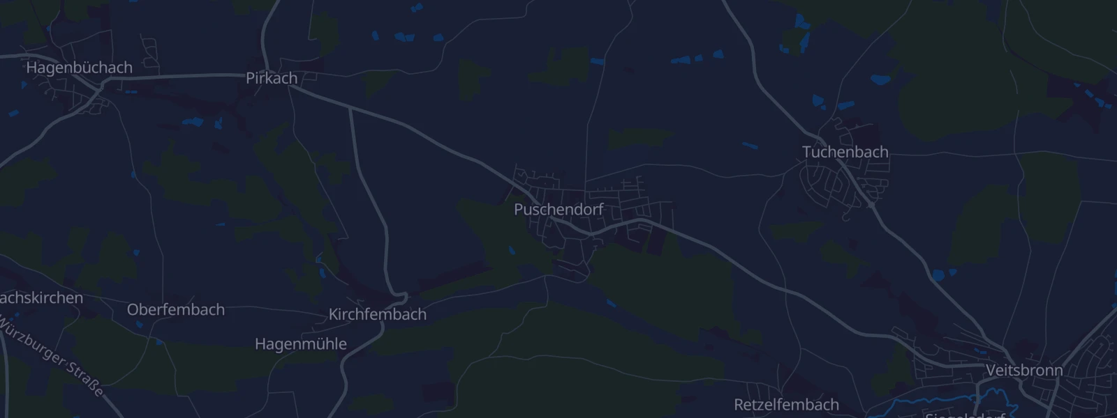 Karte von Puschendorf