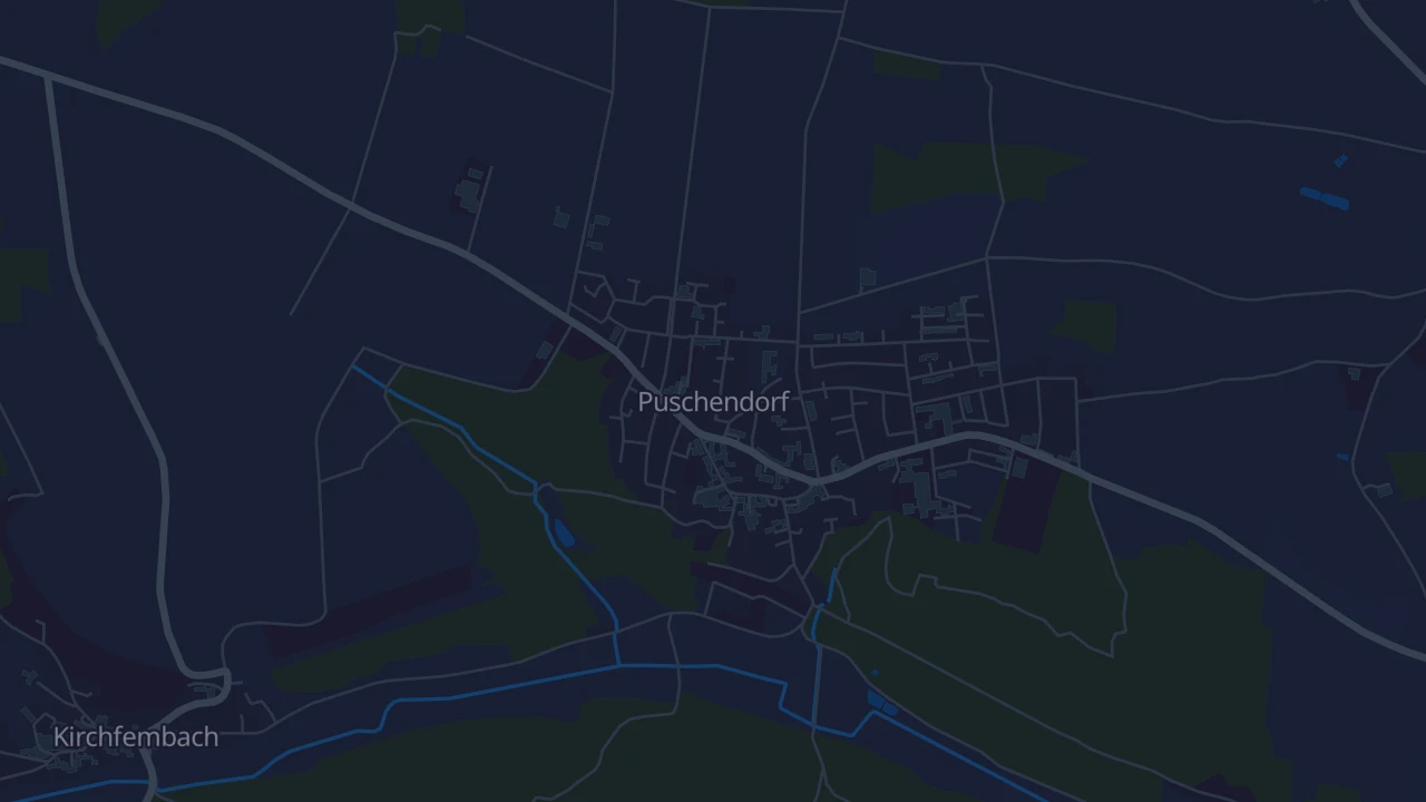 Karte von Puschendorf