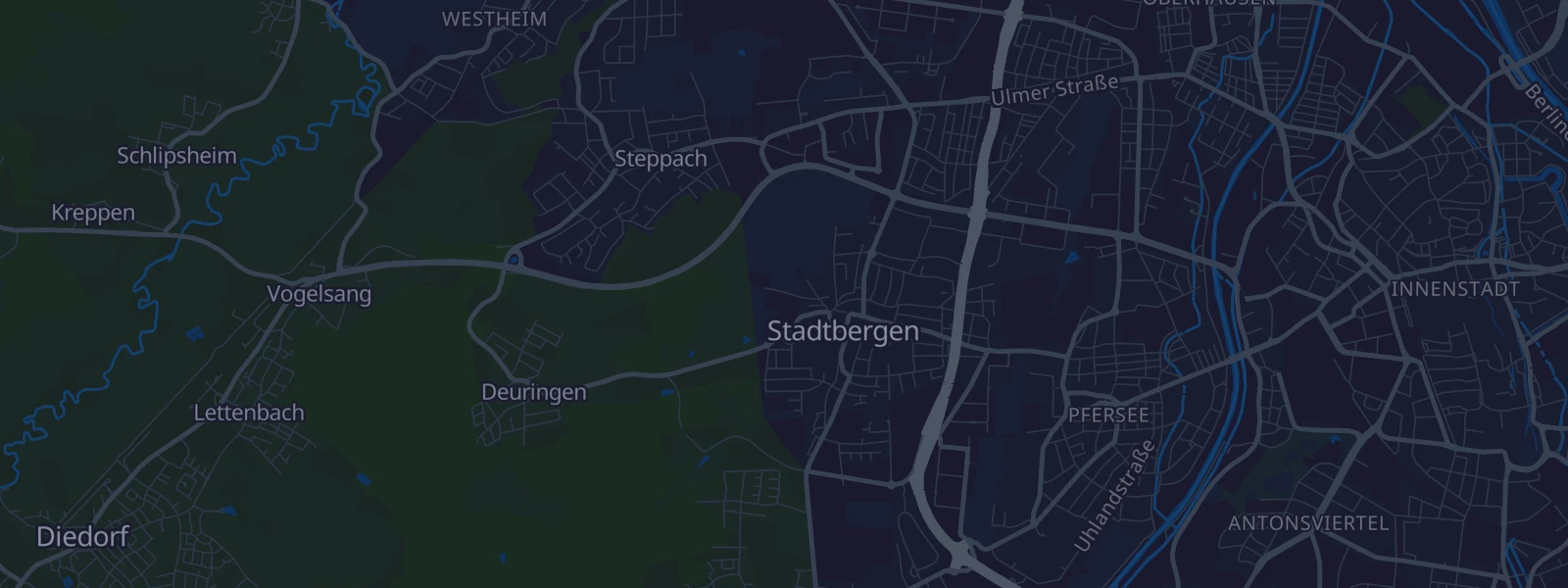 Karte von Stadtbergen
