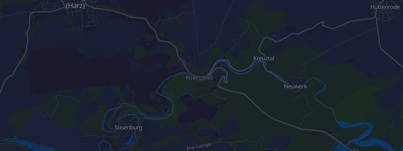 Karte von Oberharz am Brocken