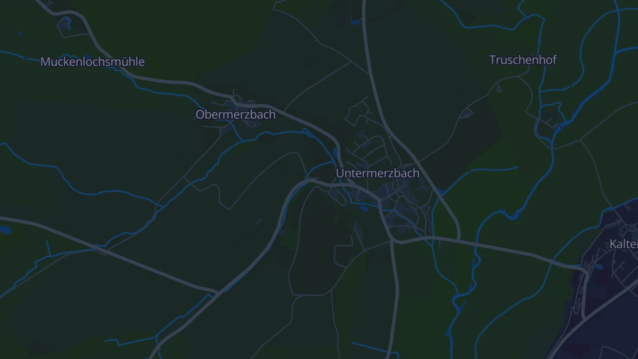 Karte von Untermerzbach