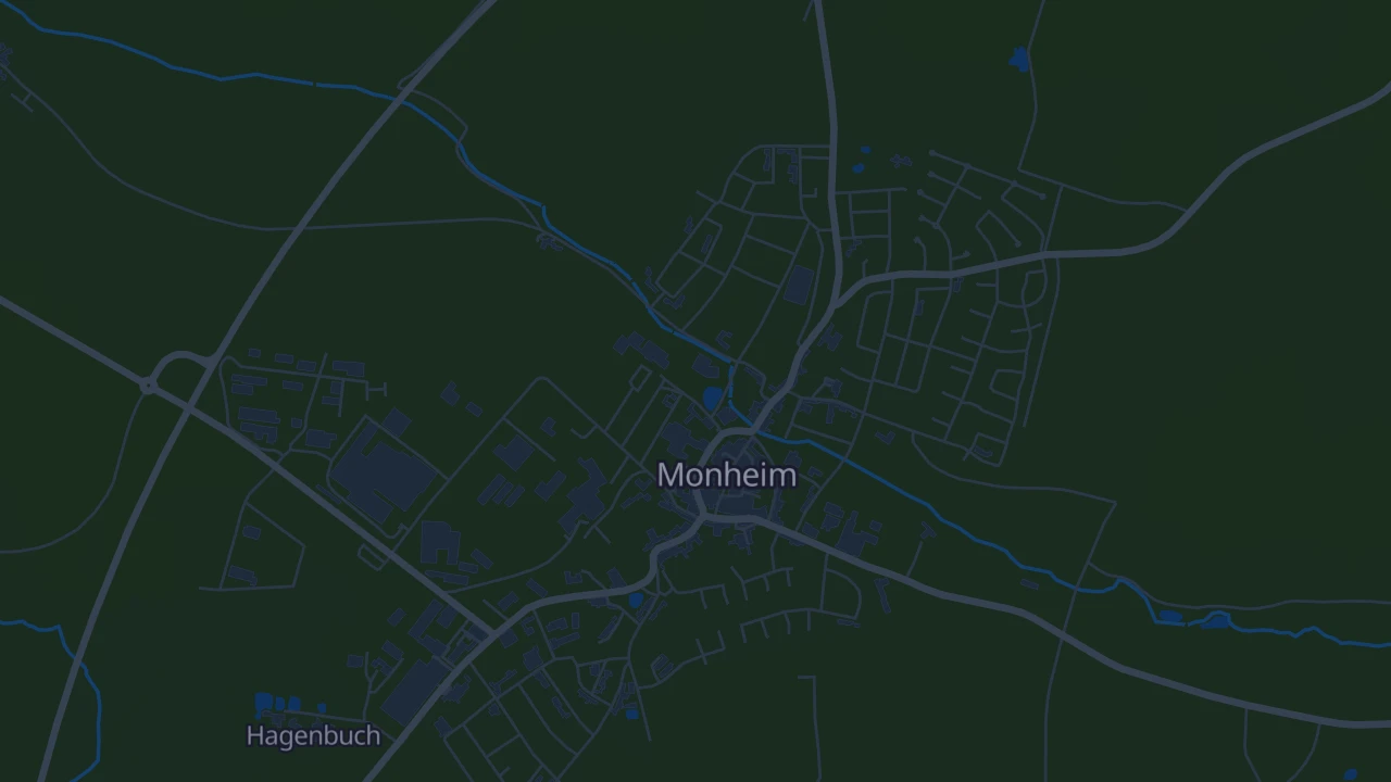 Karte von Monheim