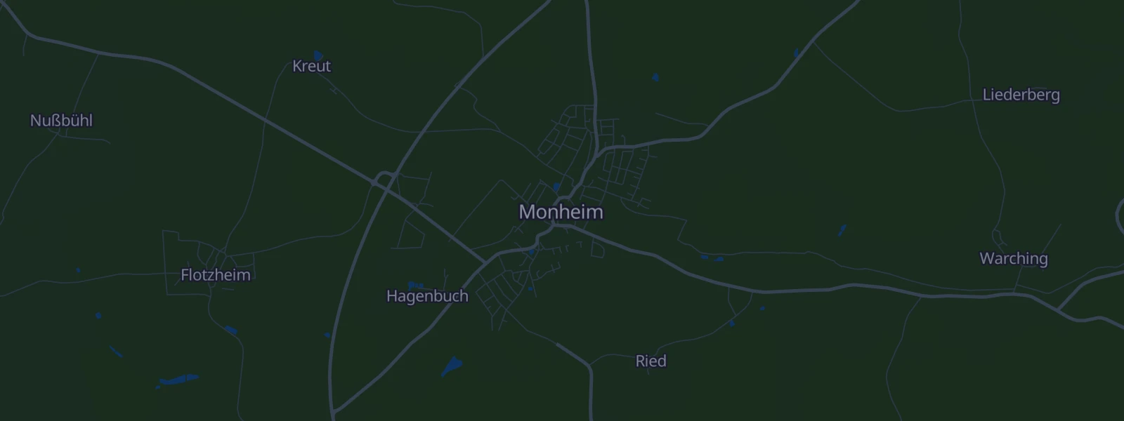 Karte von Monheim
