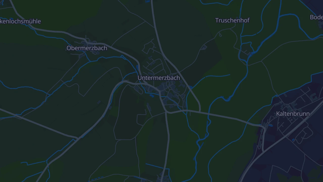 Karte von Untermerzbach