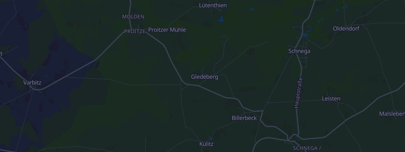 Karte von Schnega Gledeberg