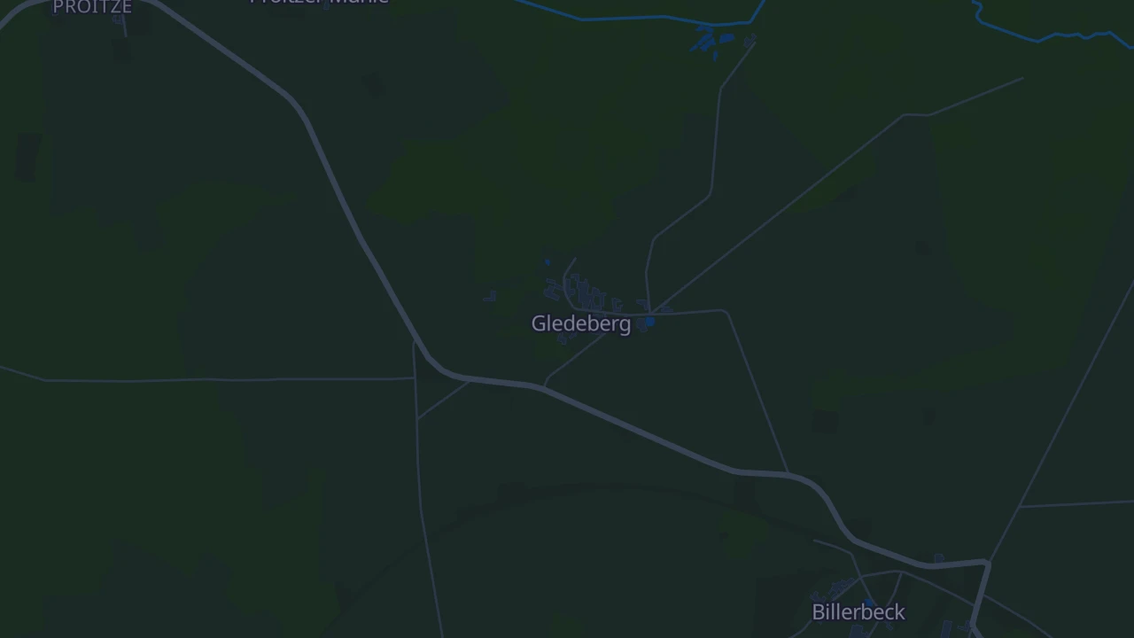 Karte von Schnega Gledeberg