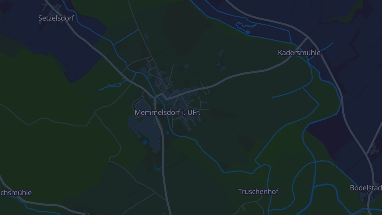 Karte von Untermerzbach