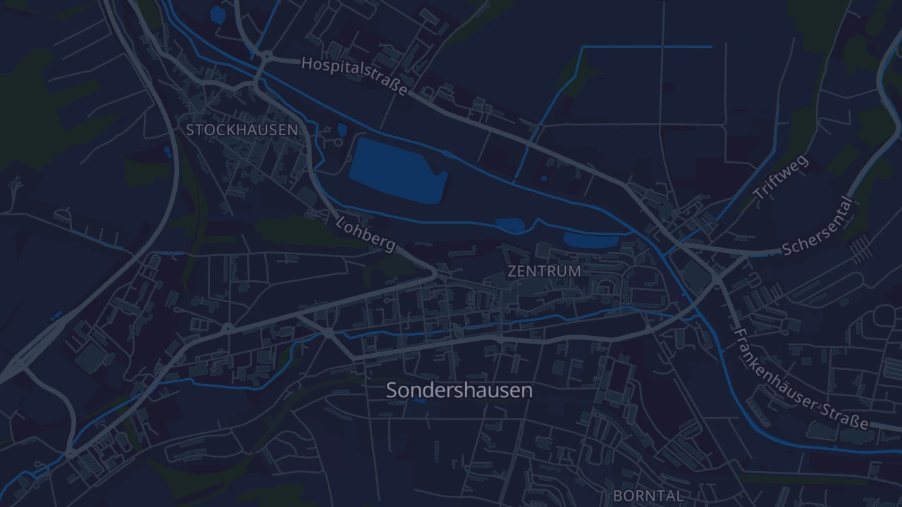 Karte von Sondershausen