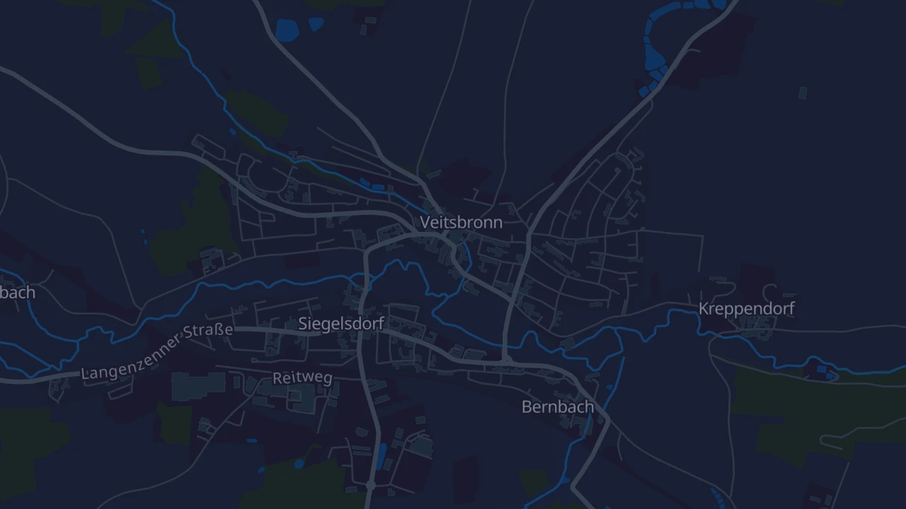 Karte von Veitsbronn