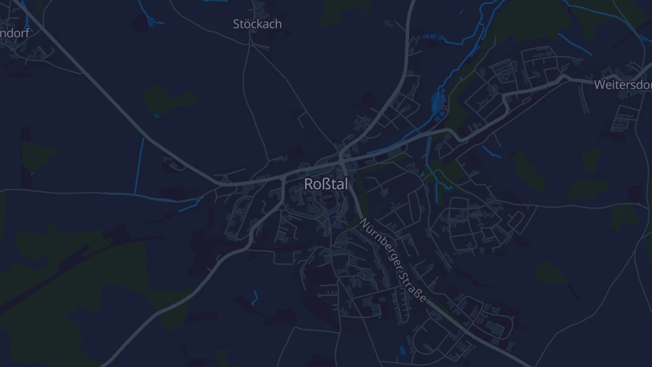 Karte von Roßtal
