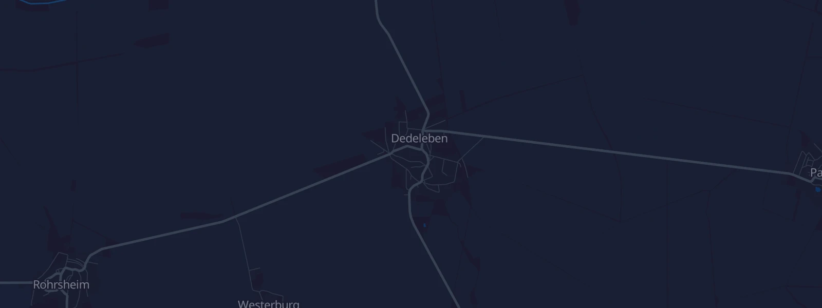 Karte von Huy OT Dedeleben