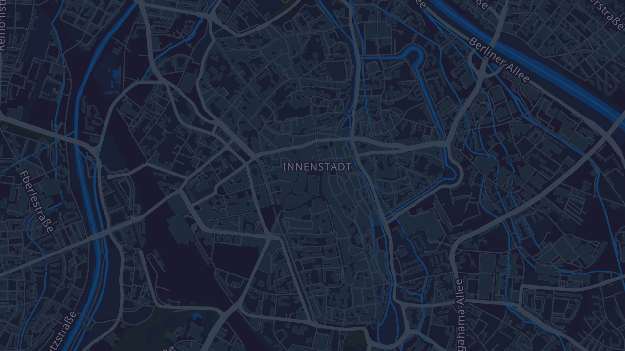 Karte von Augsburg
