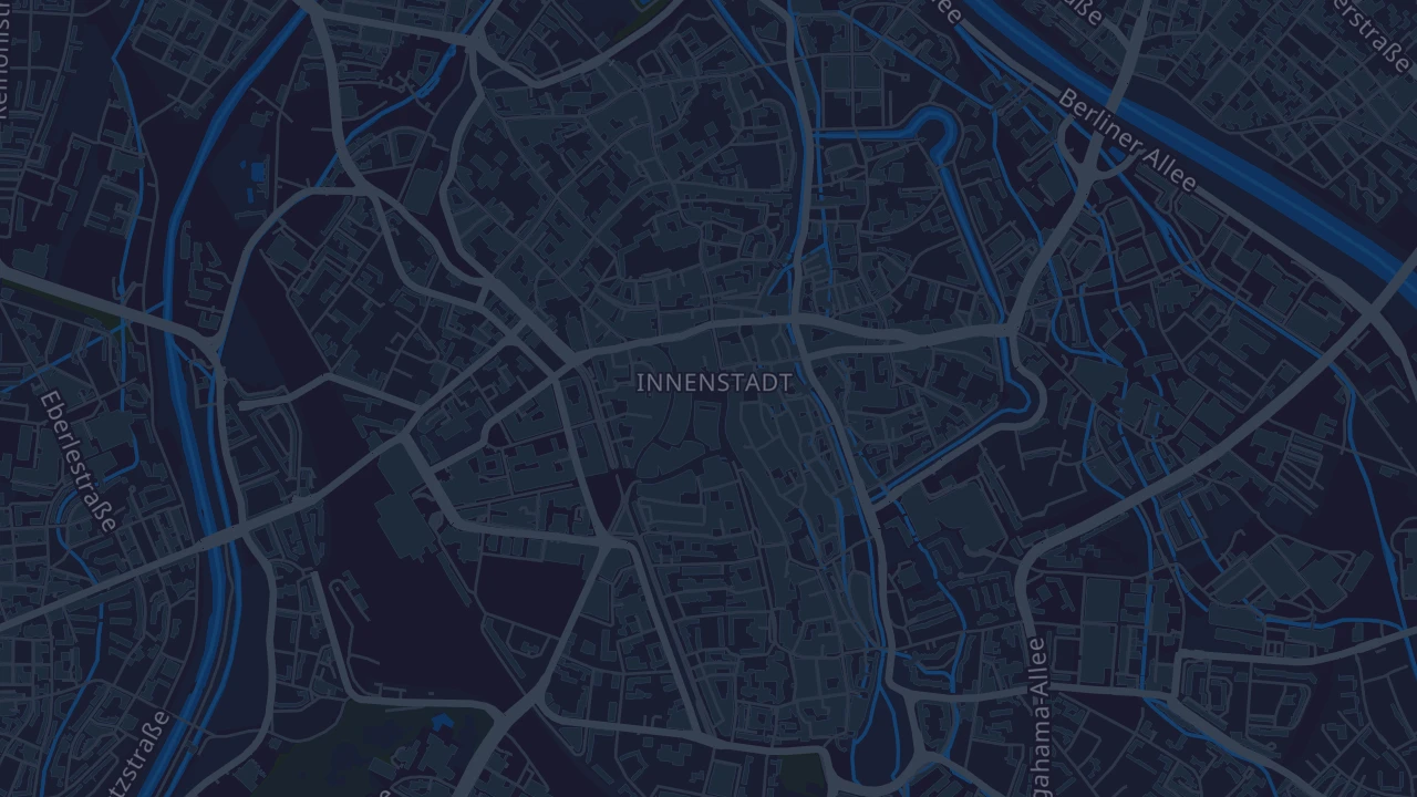 Karte von Augsburg