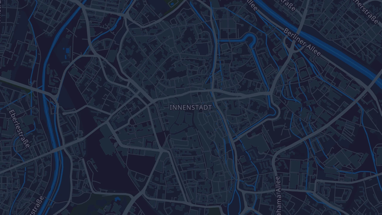 Karte von Augsburg
