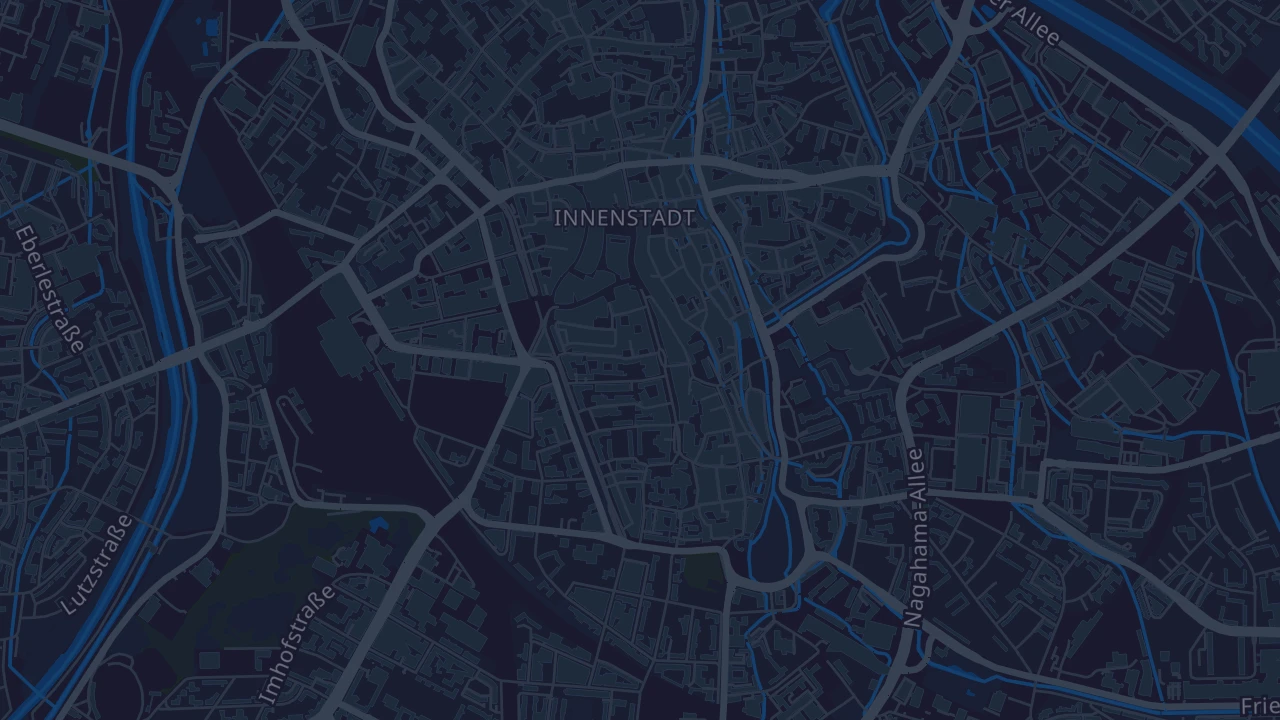 Karte von Augsburg