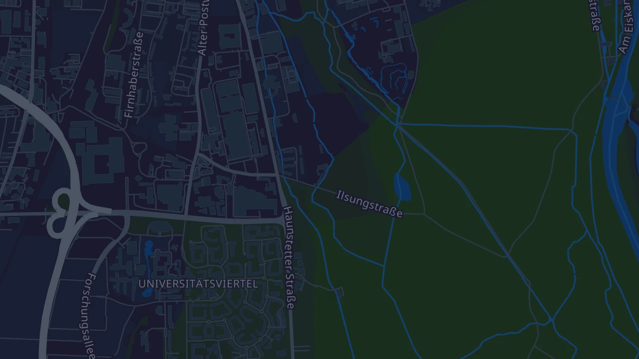 Karte von Augsburg