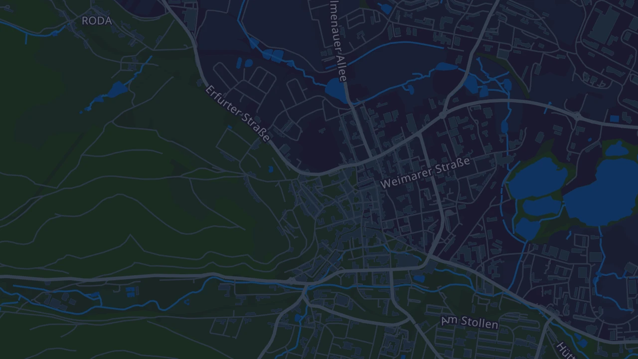 Karte von Ilmenau