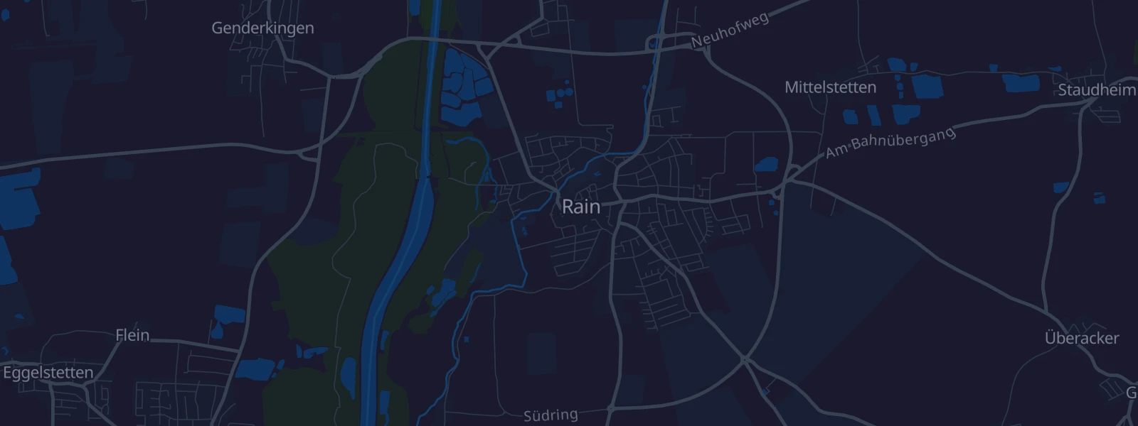 Karte von Rain