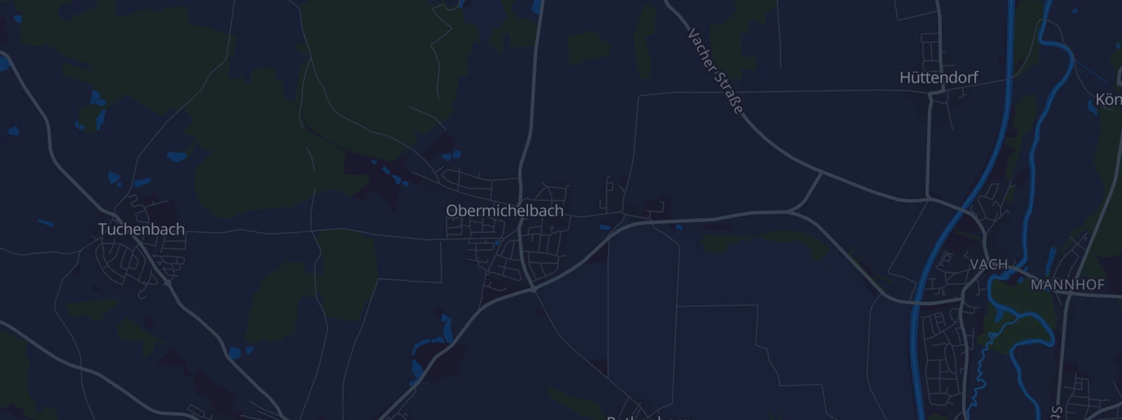 Karte von Obermichelbach