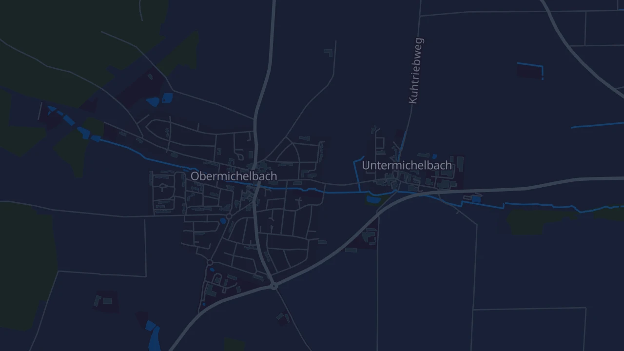 Karte von Obermichelbach