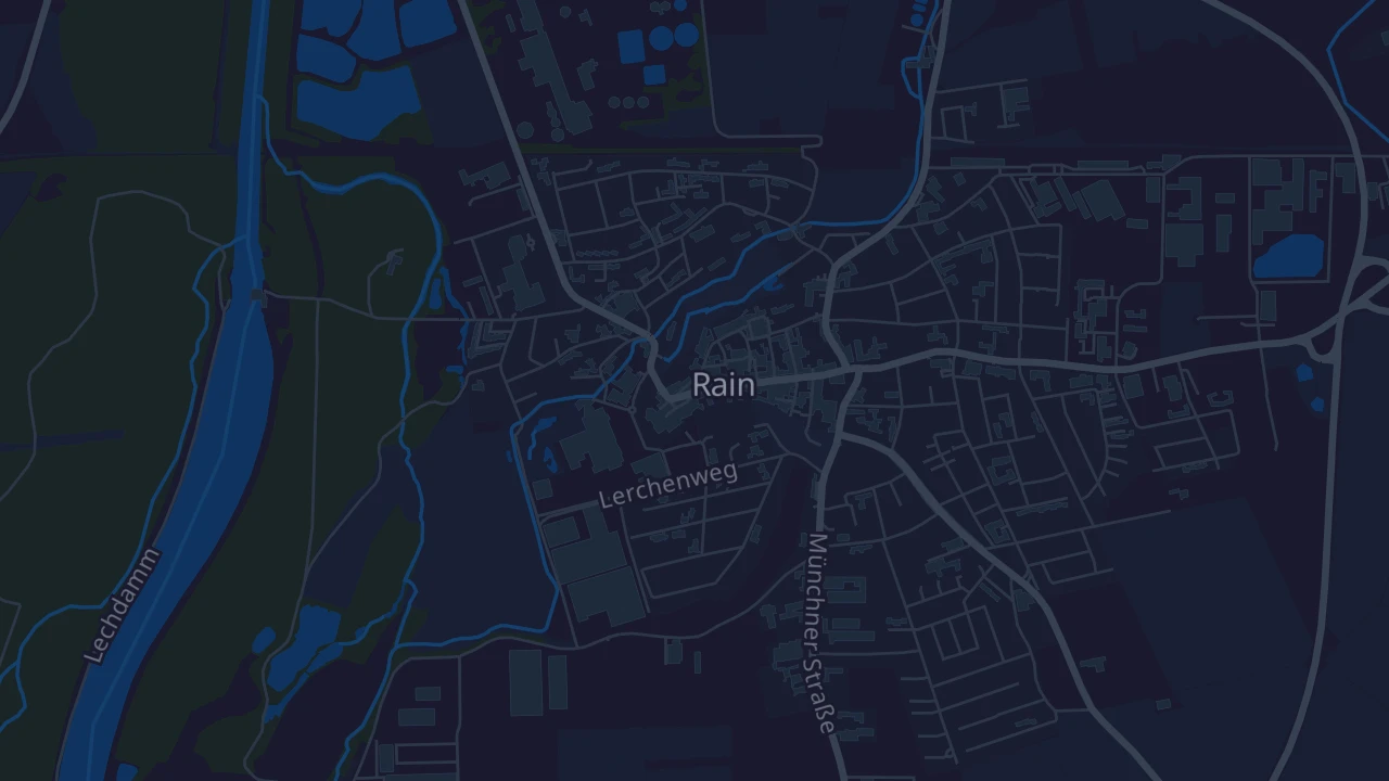 Karte von Rain