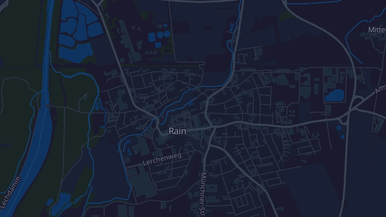 Karte von Rain