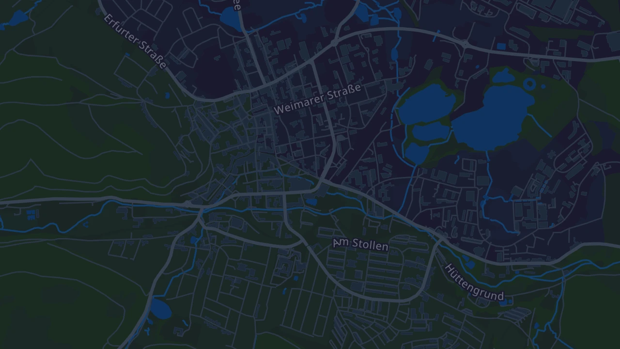 Karte von Ilmenau