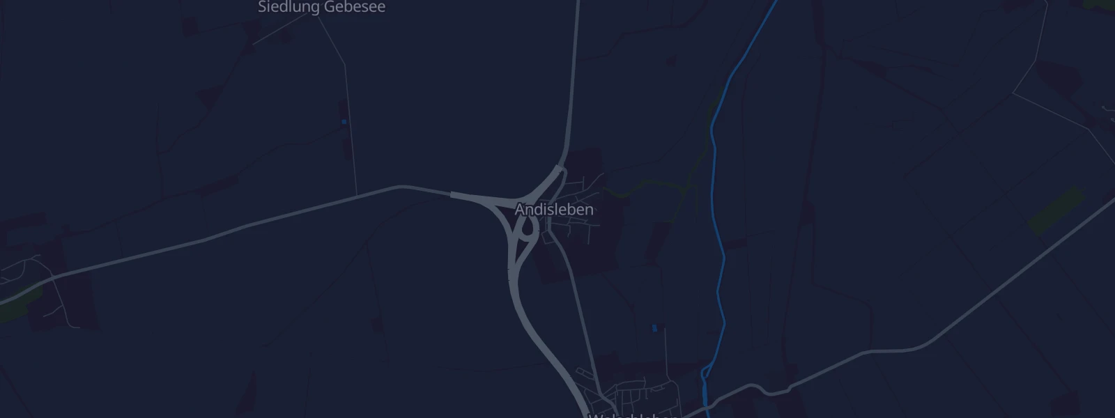 Karte von Andisleben