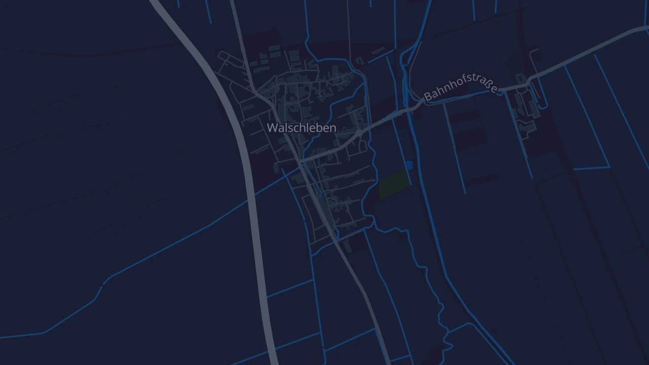 Karte von Walschleben