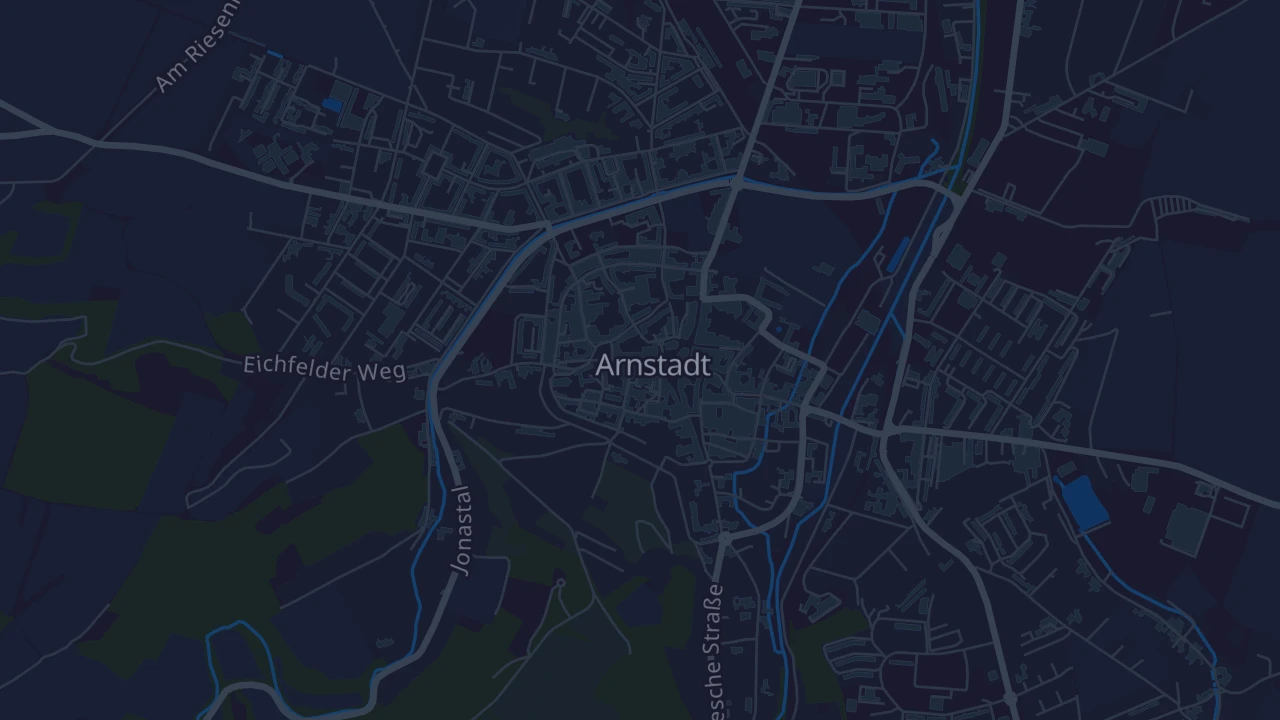 Karte von Arnstadt