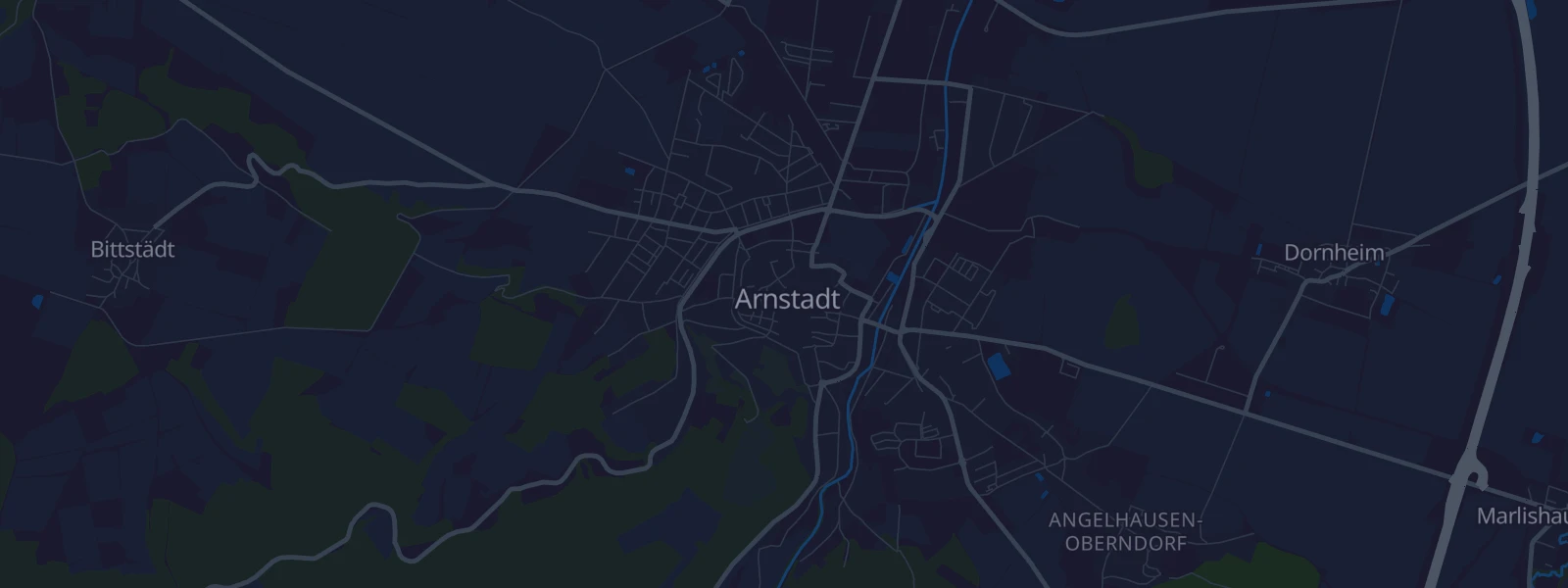 Karte von Arnstadt