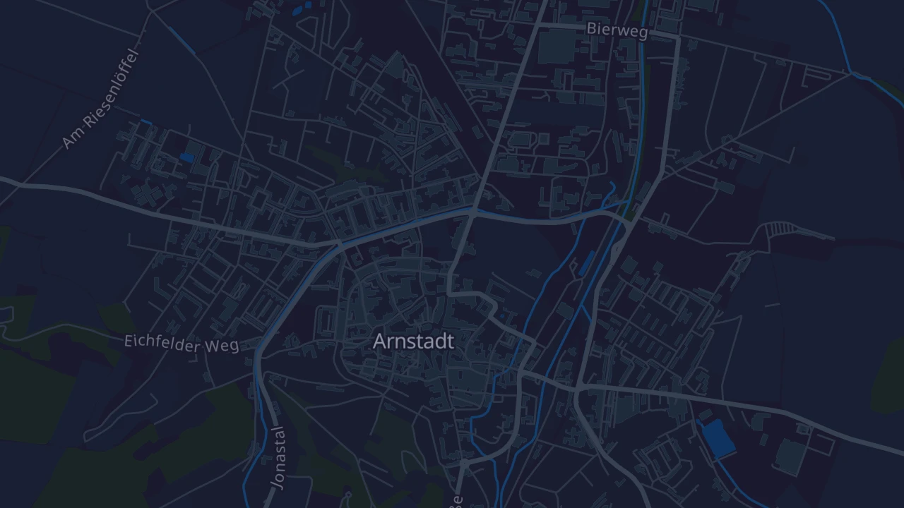 Karte von Arnstadt