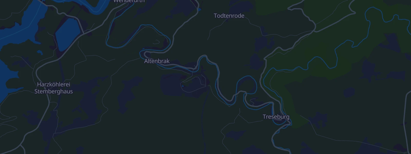 Karte von Thale OT Altenbrak