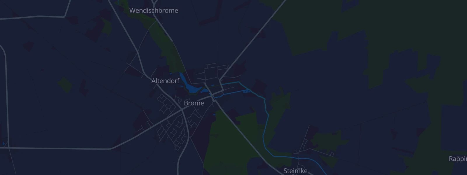 Karte von Brome