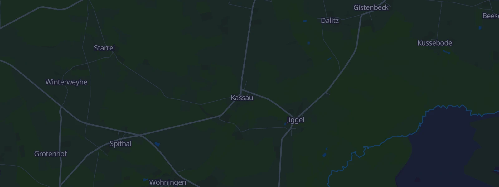 Karte von Clenze