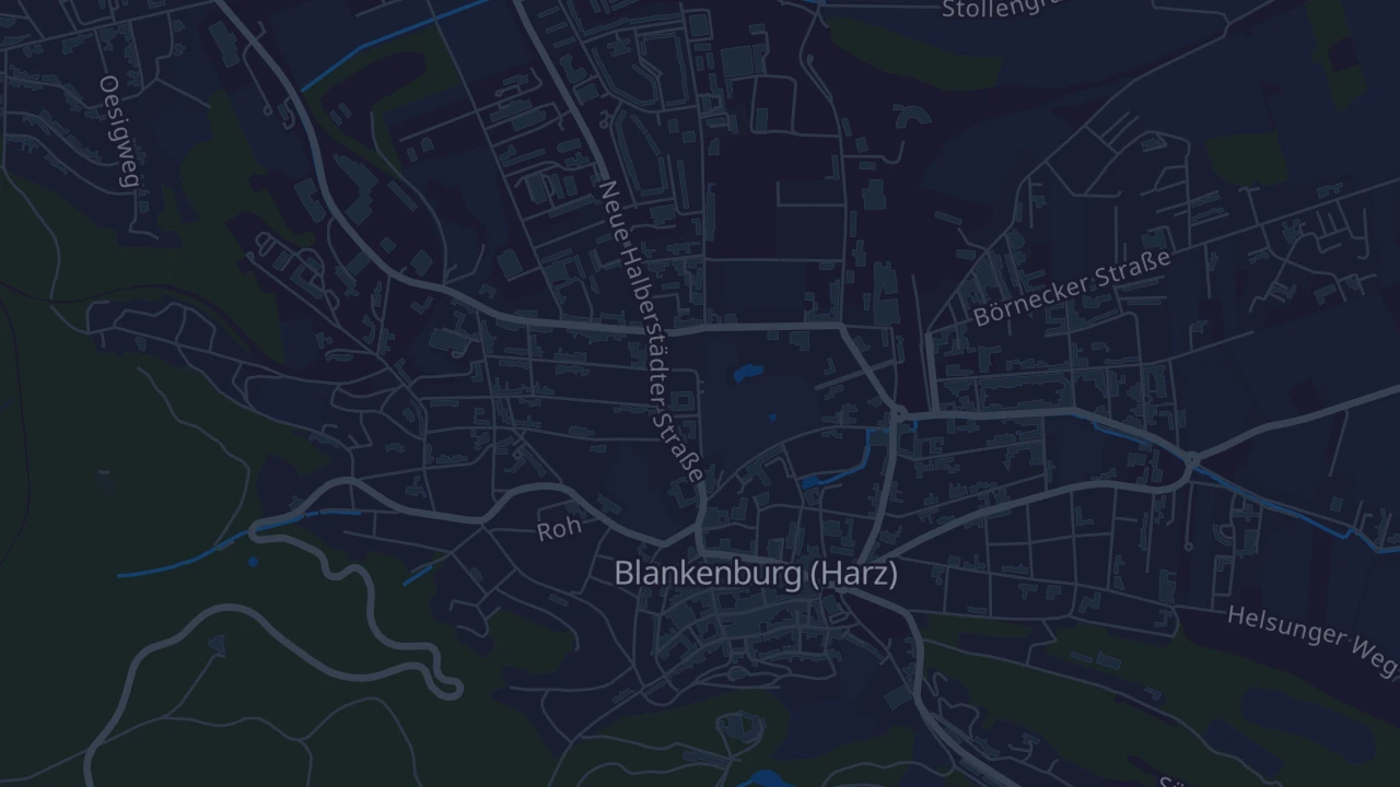 Karte von Blankenburg