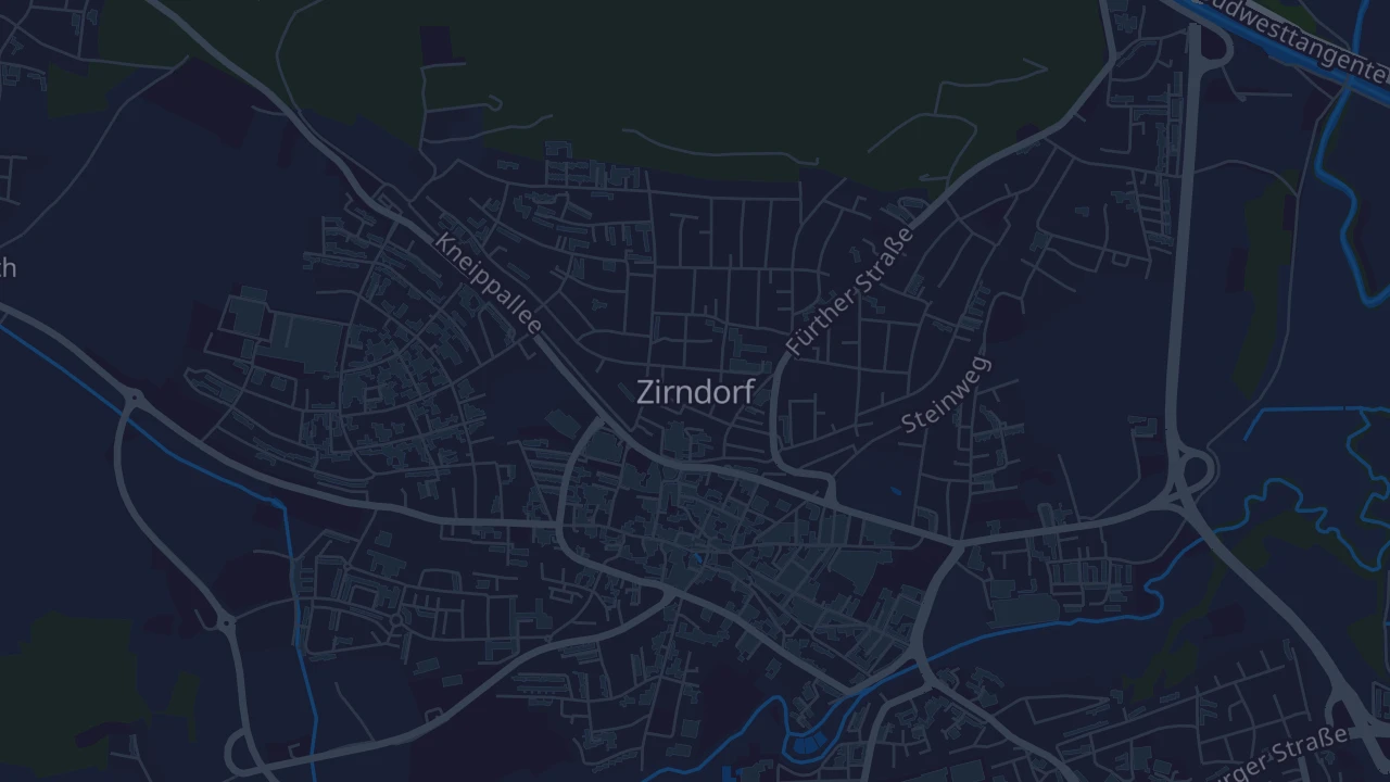 Karte von Zirndorf