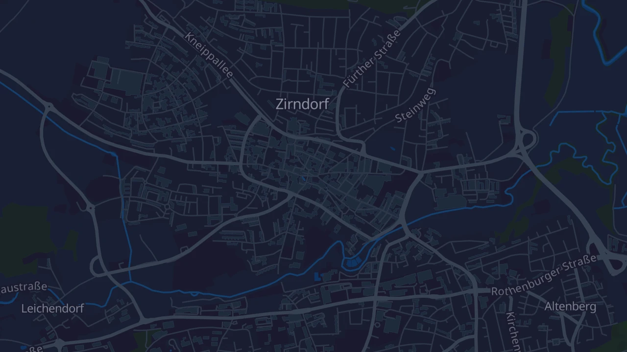 Karte von Zirndorf