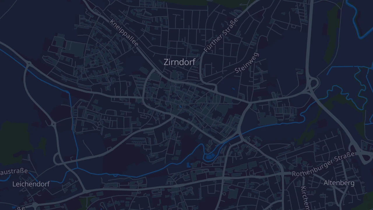 Karte von Zirndorf