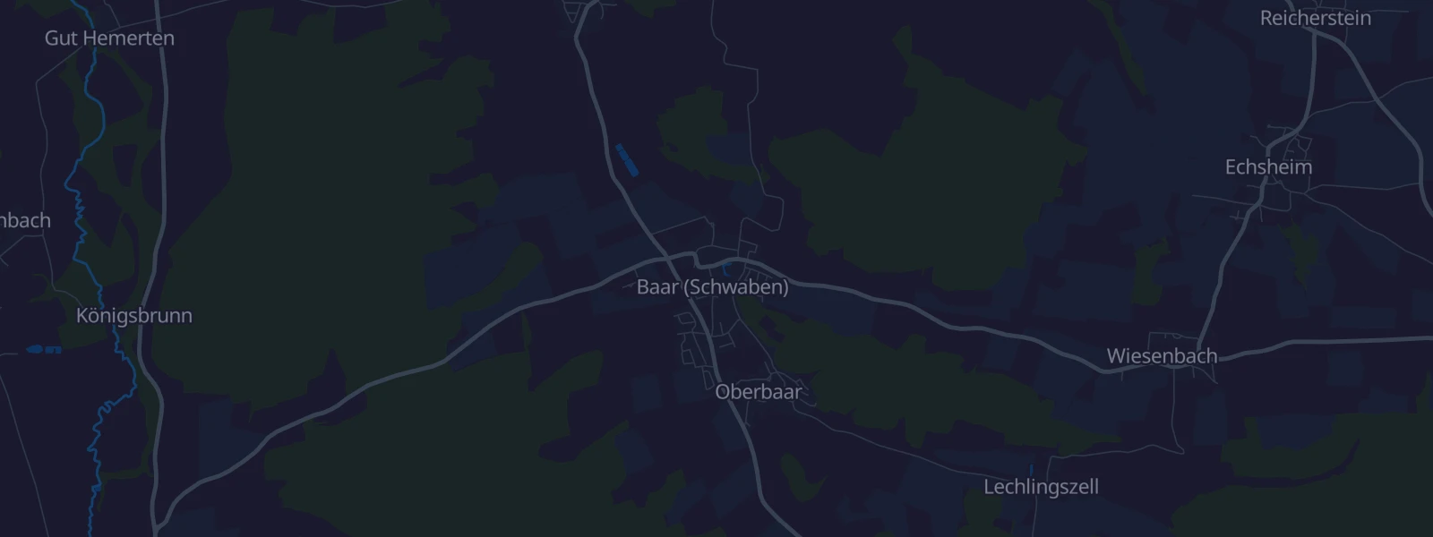 Karte von Baar