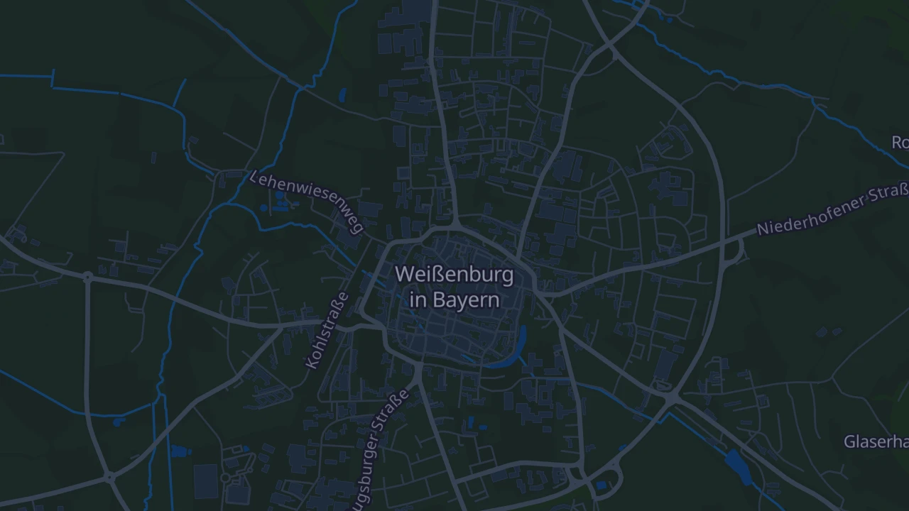 Karte von Weißenburg i.Bay.