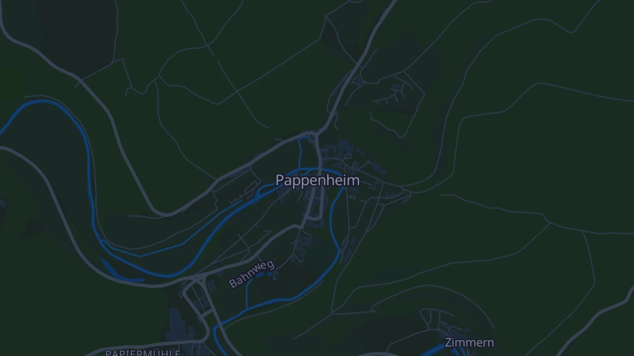 Karte von Pappenheim