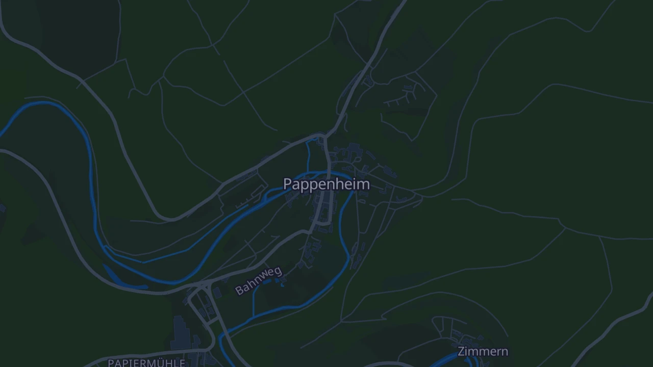 Karte von Pappenheim