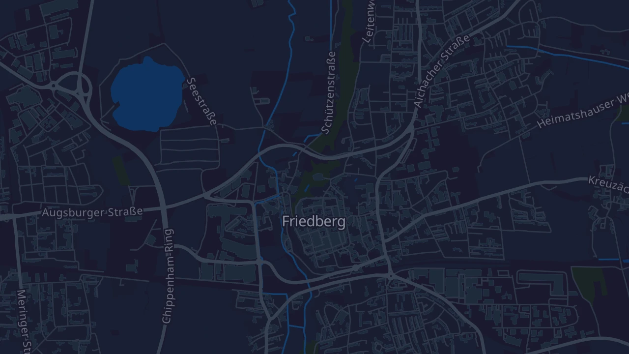 Karte von Friedberg