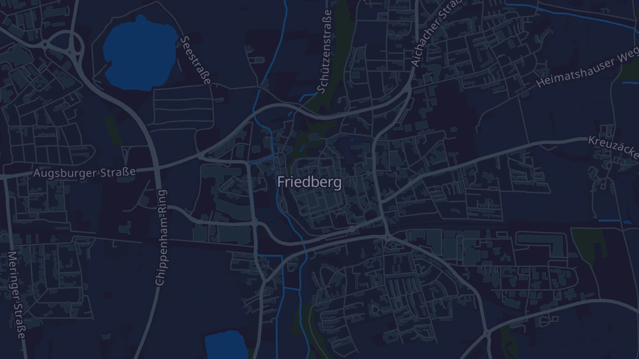 Karte von Friedberg