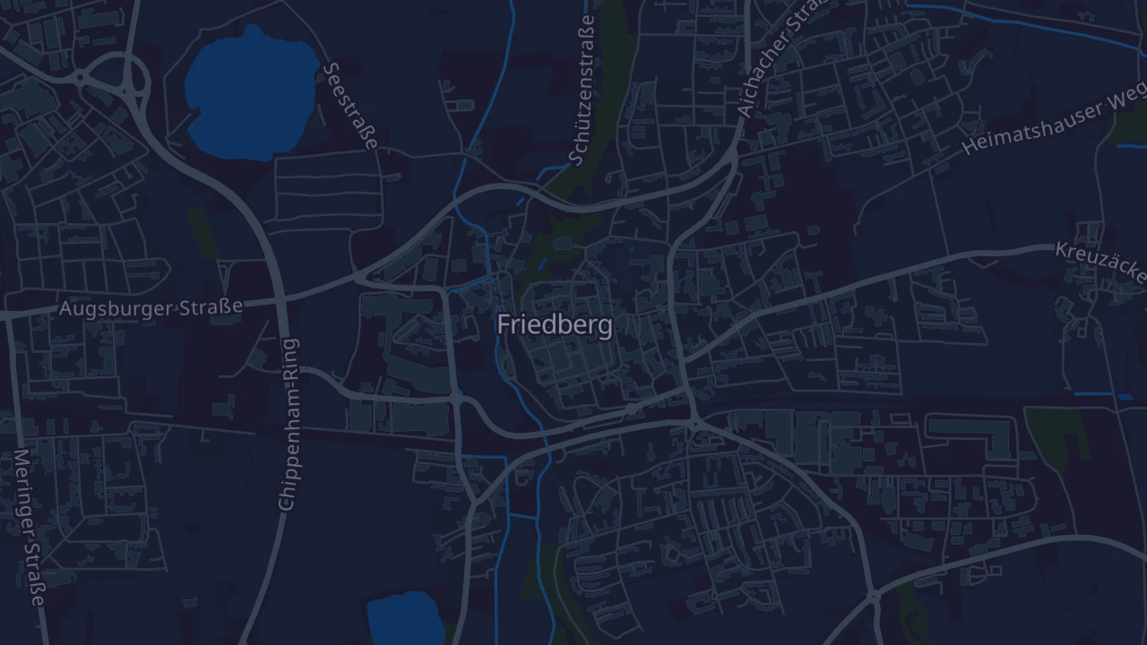 Karte von Friedberg