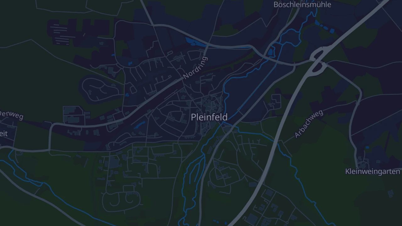 Karte von Pleinfeld