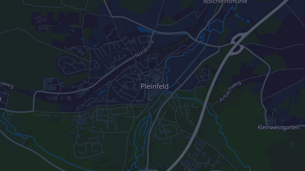 Karte von Pleinfeld